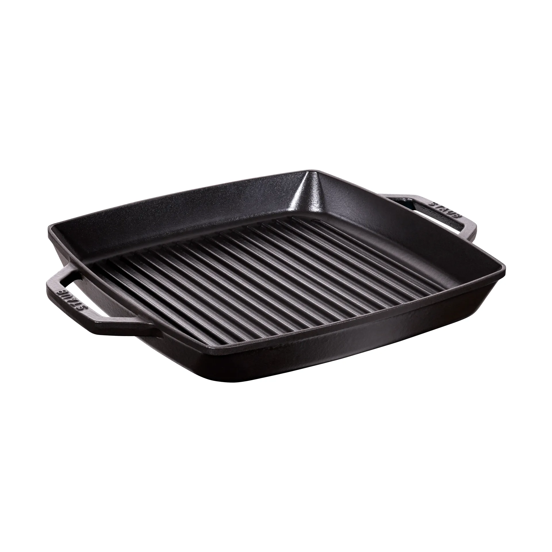 Staub Pure grillpanna gjutjärn kvadratisk svart, 33 cm STAUB