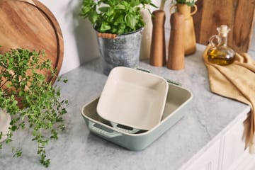 Staub rektangulär gjutjärn ugnsformsset 2 delar - Eukalyptus - STAUB