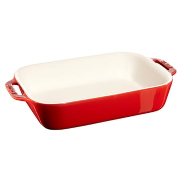 Läs mer om STAUB Staub rektangulär ugnsform 27 x 20 cm röd
