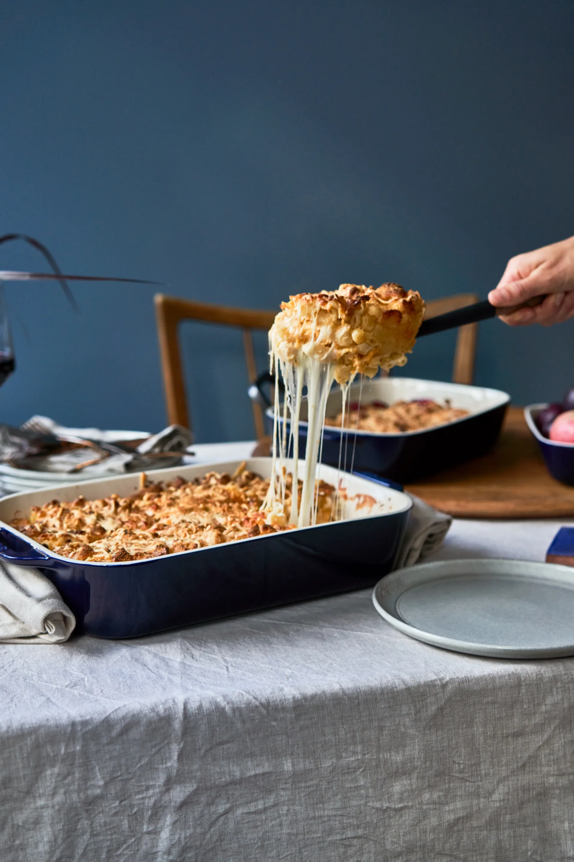 Staub rektangulär ugnsform 34 x 24 cm, blå STAUB