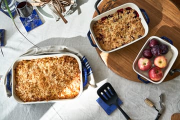 Staub rektangulär ugnsform 34 x 24 cm - blå - STAUB