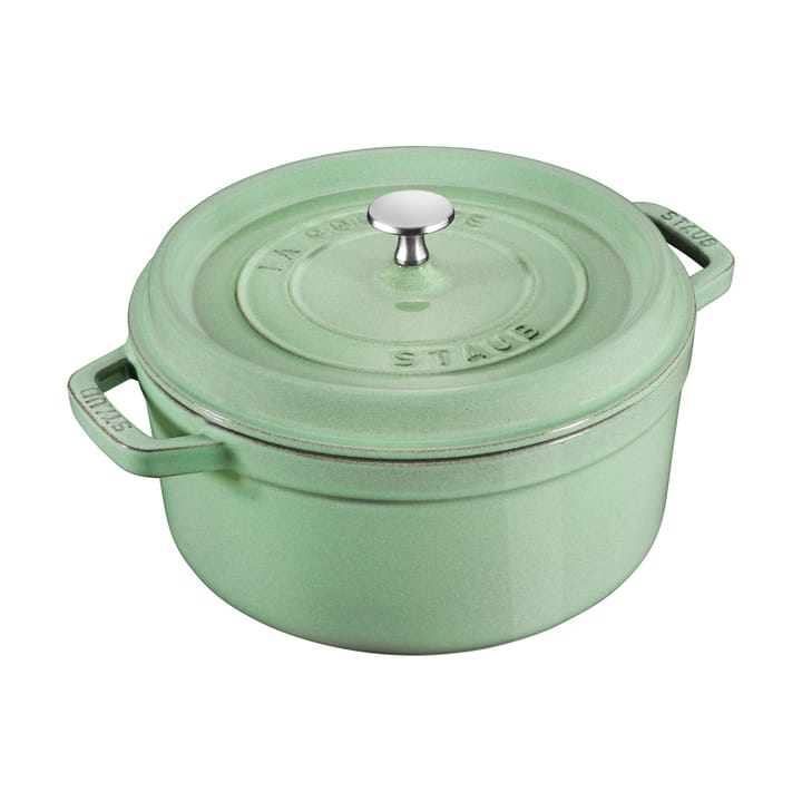 Staub rund gryta i gjutjärn 3,8 l - Salvia - STAUB