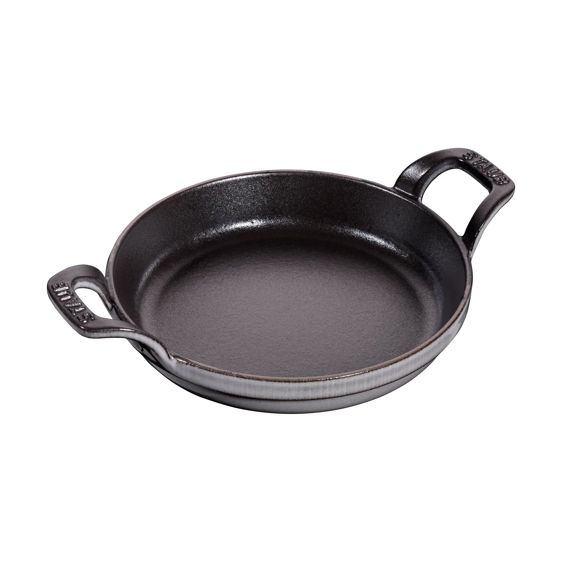 Staub rund ugnsform gjutjärn Ø16 cm, Grafitgrå STAUB