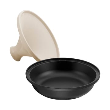 Staub Tagine gjutjärn svart-beige - 20 cm - STAUB