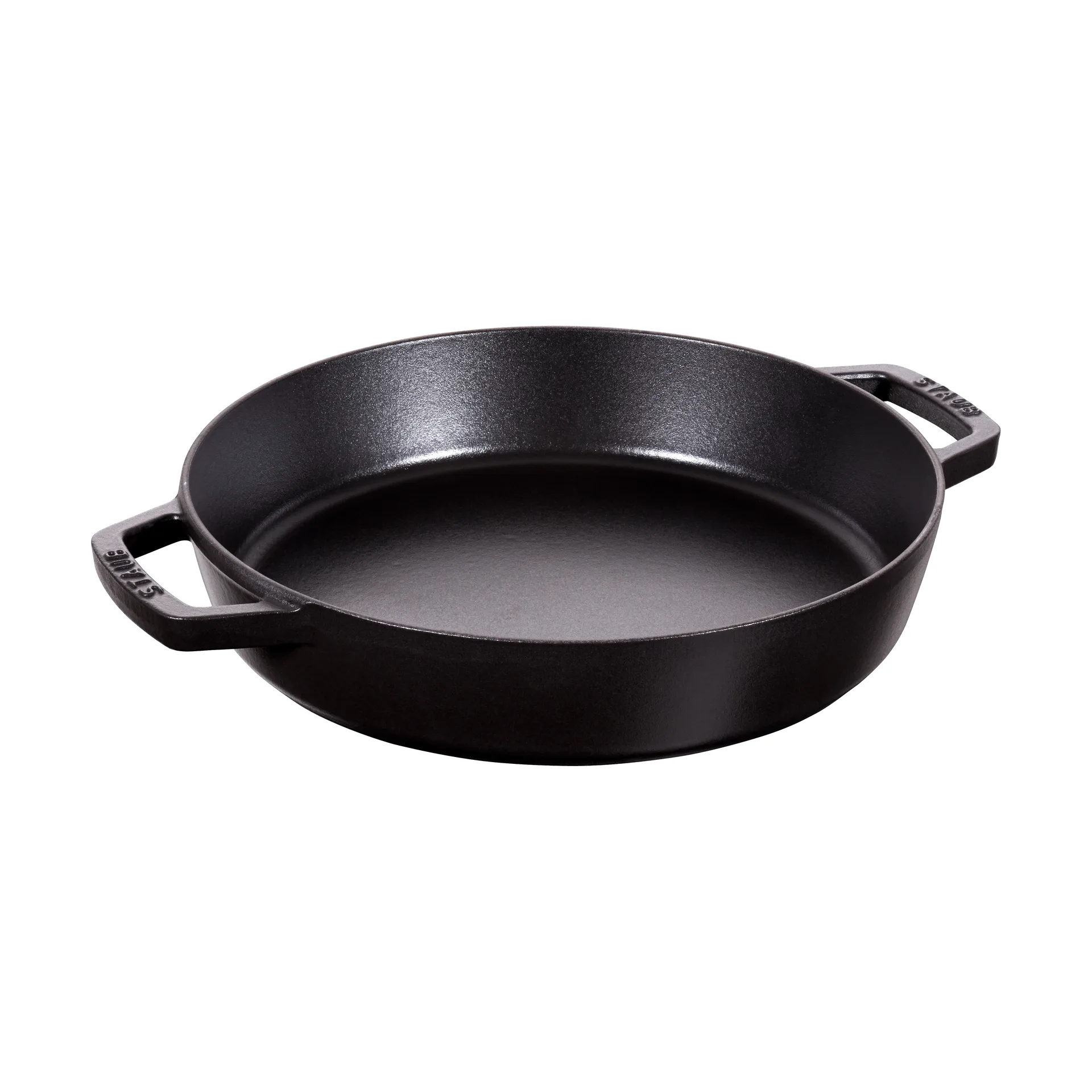 STAUB Staub traktörpanna gjutjärn 2 handtag svart Ø26 cm