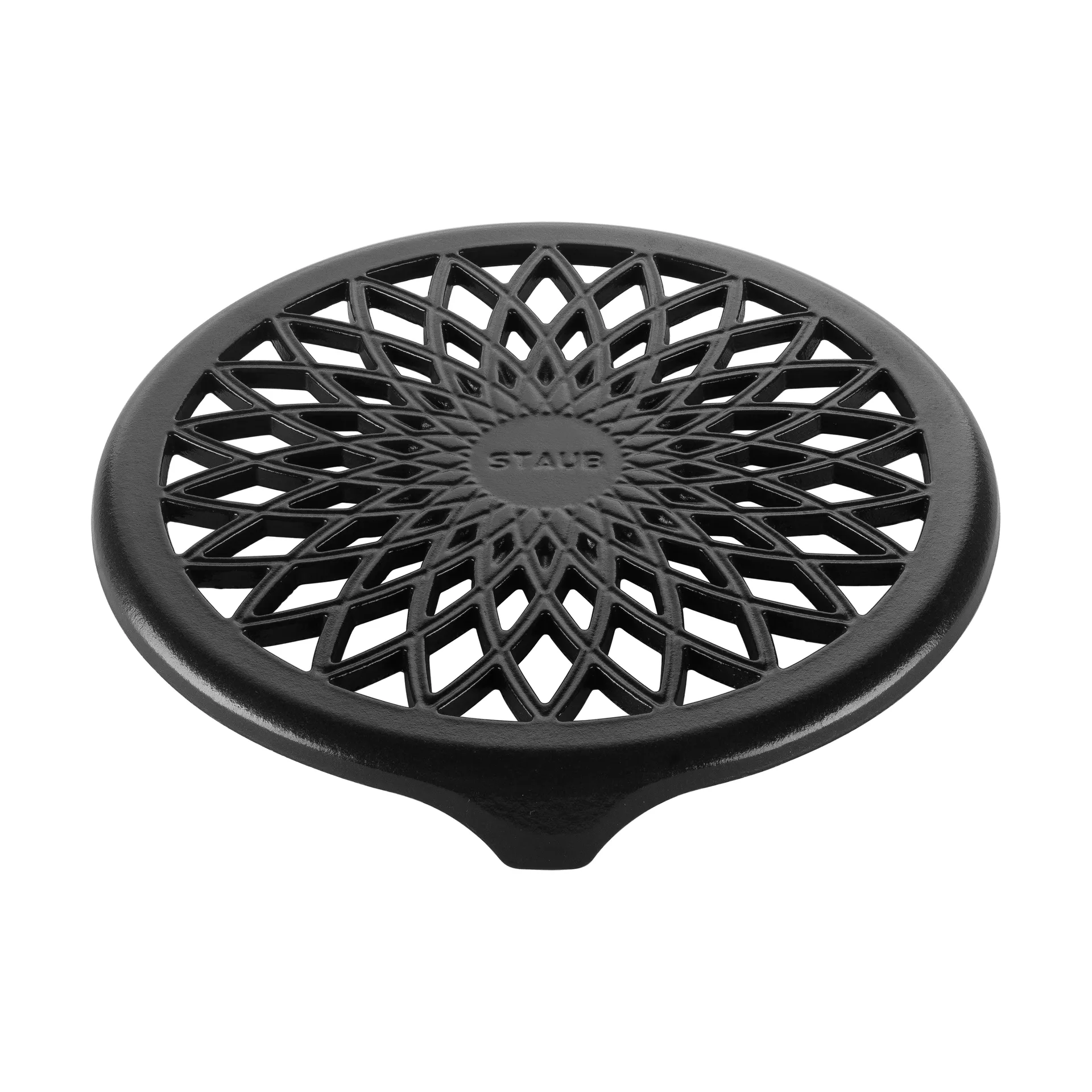 Staub Twister grytunderlägg 18,5x19 cm, Svart STAUB