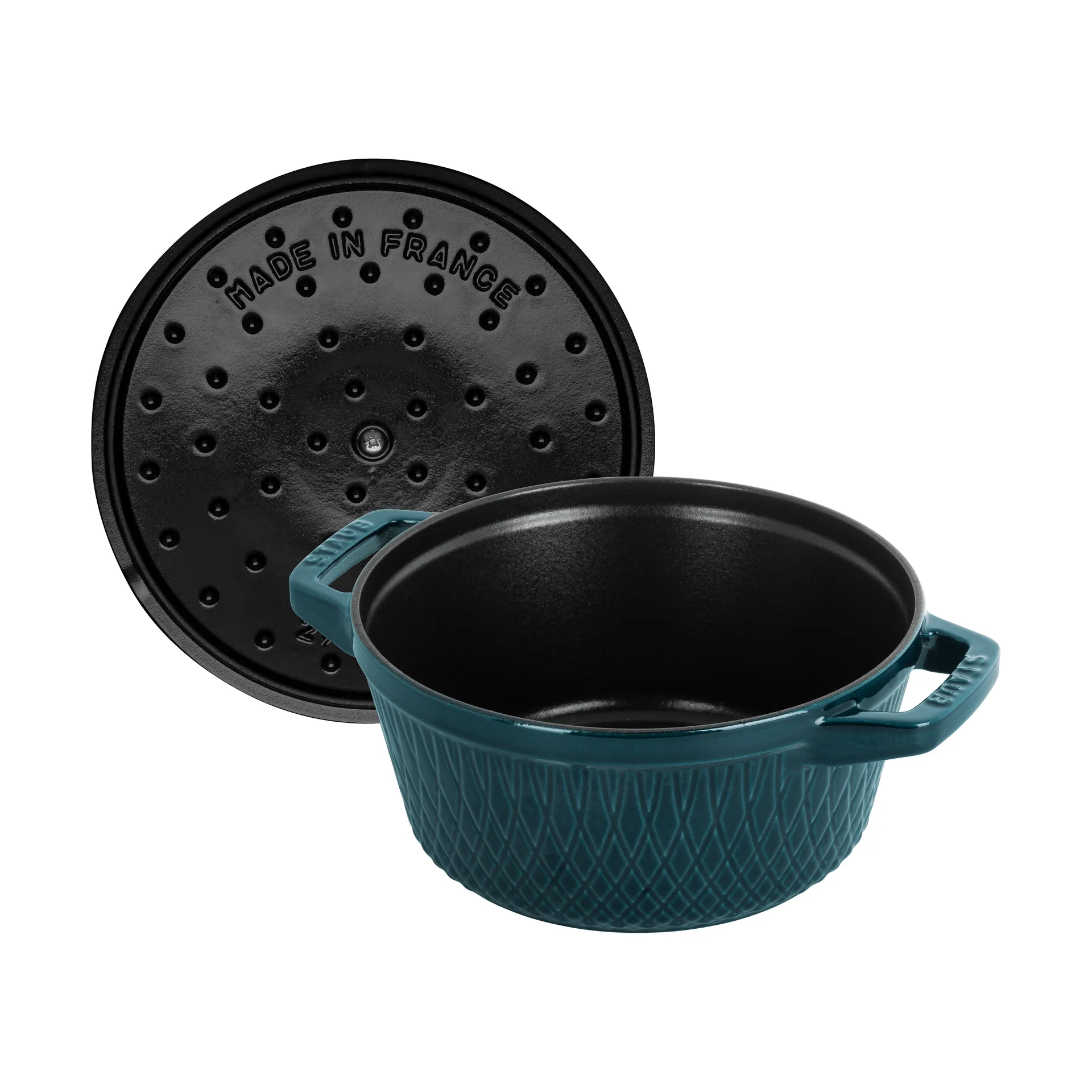 Staub Twister La Cocotte gryta 4 L, La Mer STAUB