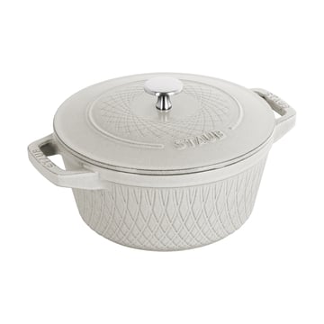 STAUB Staub Twister La Cocotte gryta 4 L White truffle