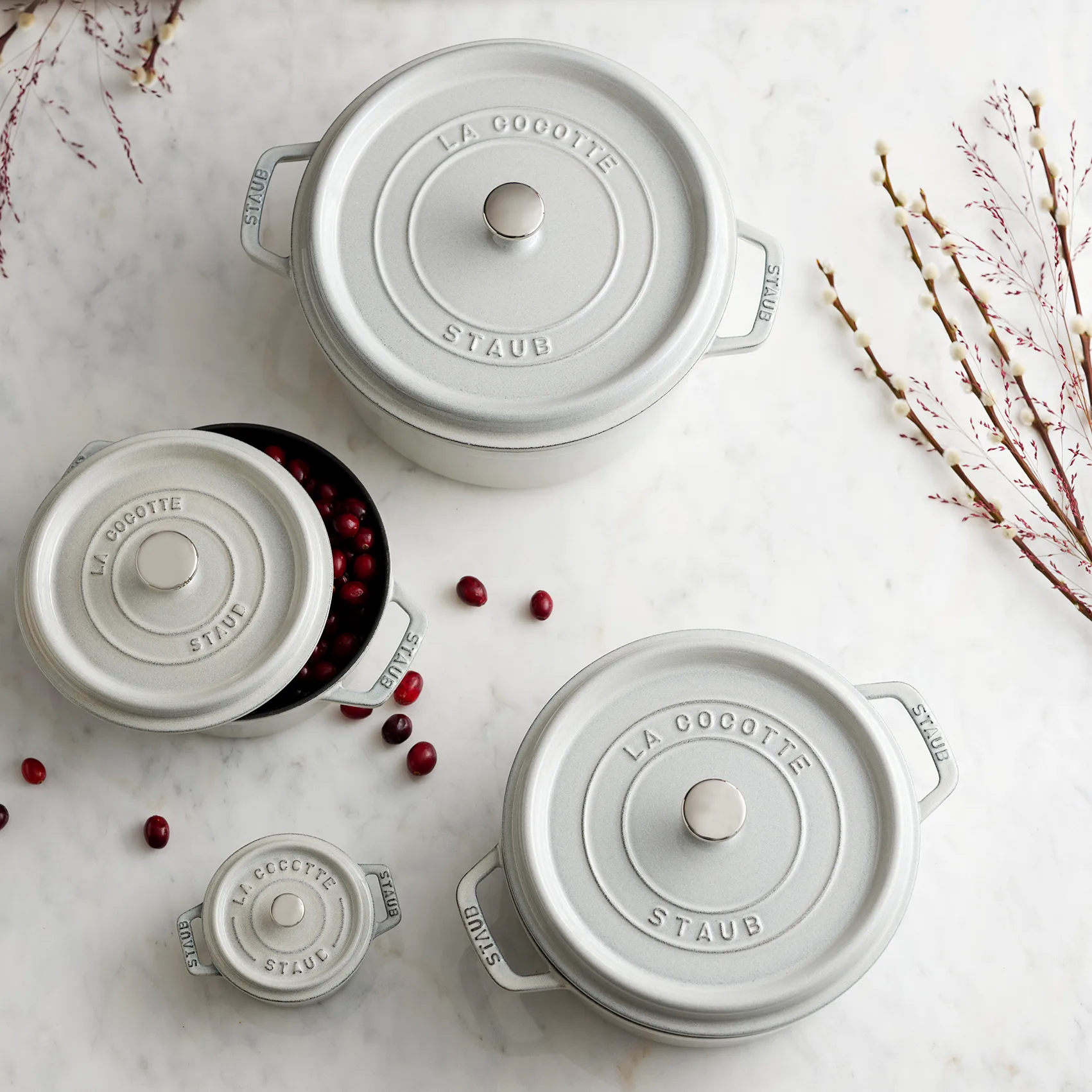 Staub White Truffle gryta, 0,25 l STAUB