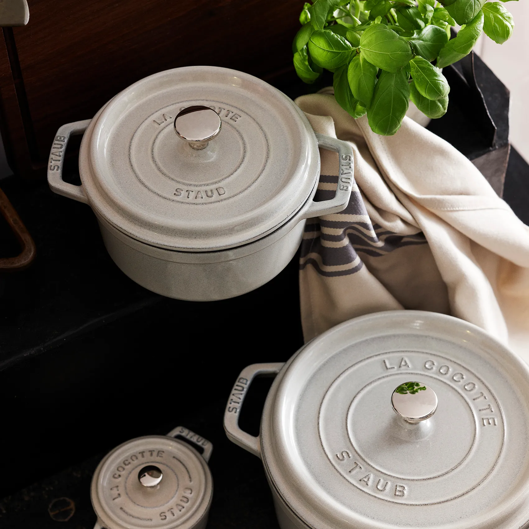 Staub White Truffle gryta, 0,25 l STAUB