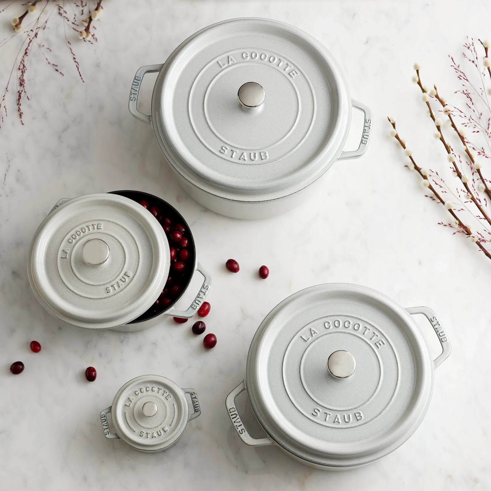 Staub White Truffle gryta, 1,7 l STAUB