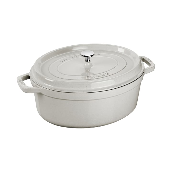 Staub White Truffle gryta oval, 2,35 l STAUB