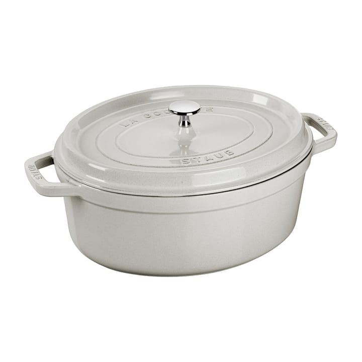 Staub White Truffle gryta oval, 3,2 l STAUB