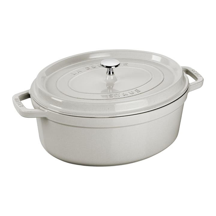 Staub White Truffle gryta oval, 4,2 l STAUB