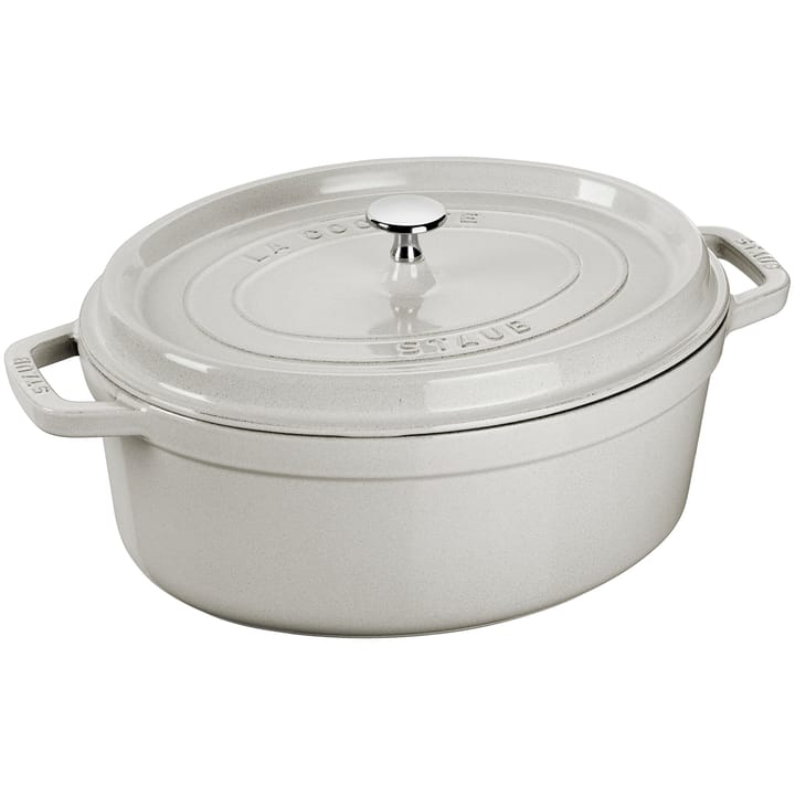 Staub White Truffle gryta oval, 8 l STAUB