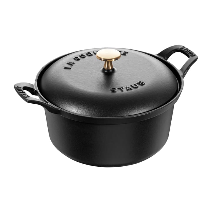 Vintage La Coquette gryta rund 2,45 L - Svart - STAUB