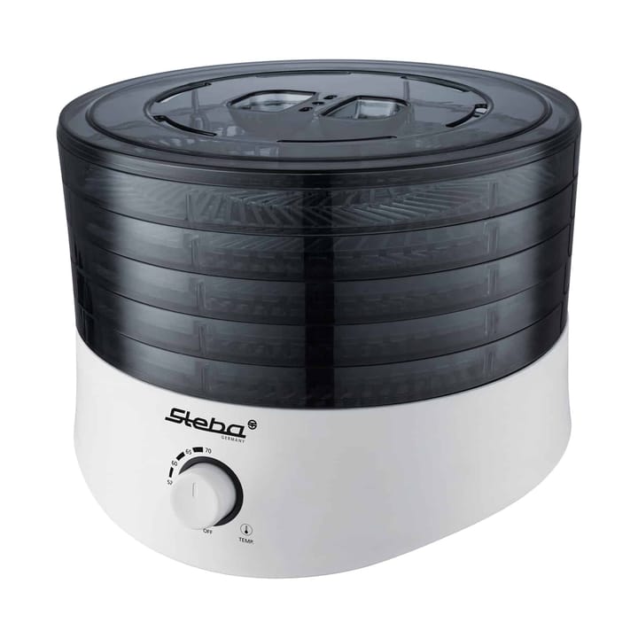 Steba ED4 Dehydrator svamptork 5 korgar - Svart-vit - Steba
