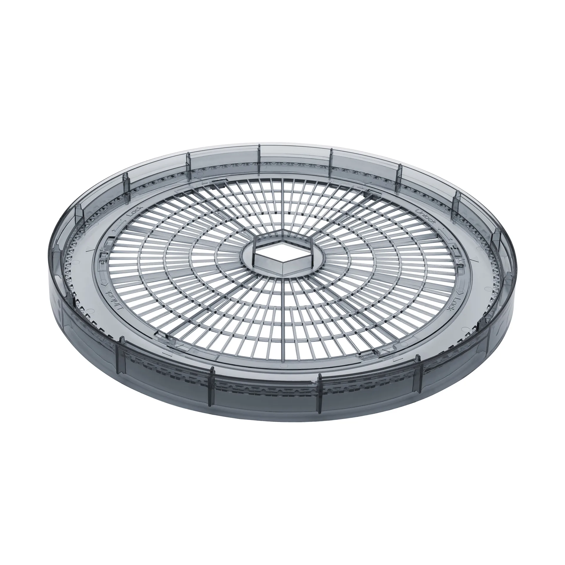 Steba ED8 Dehydrator roterande svamptork 5 brickor, Svart-vit Steba