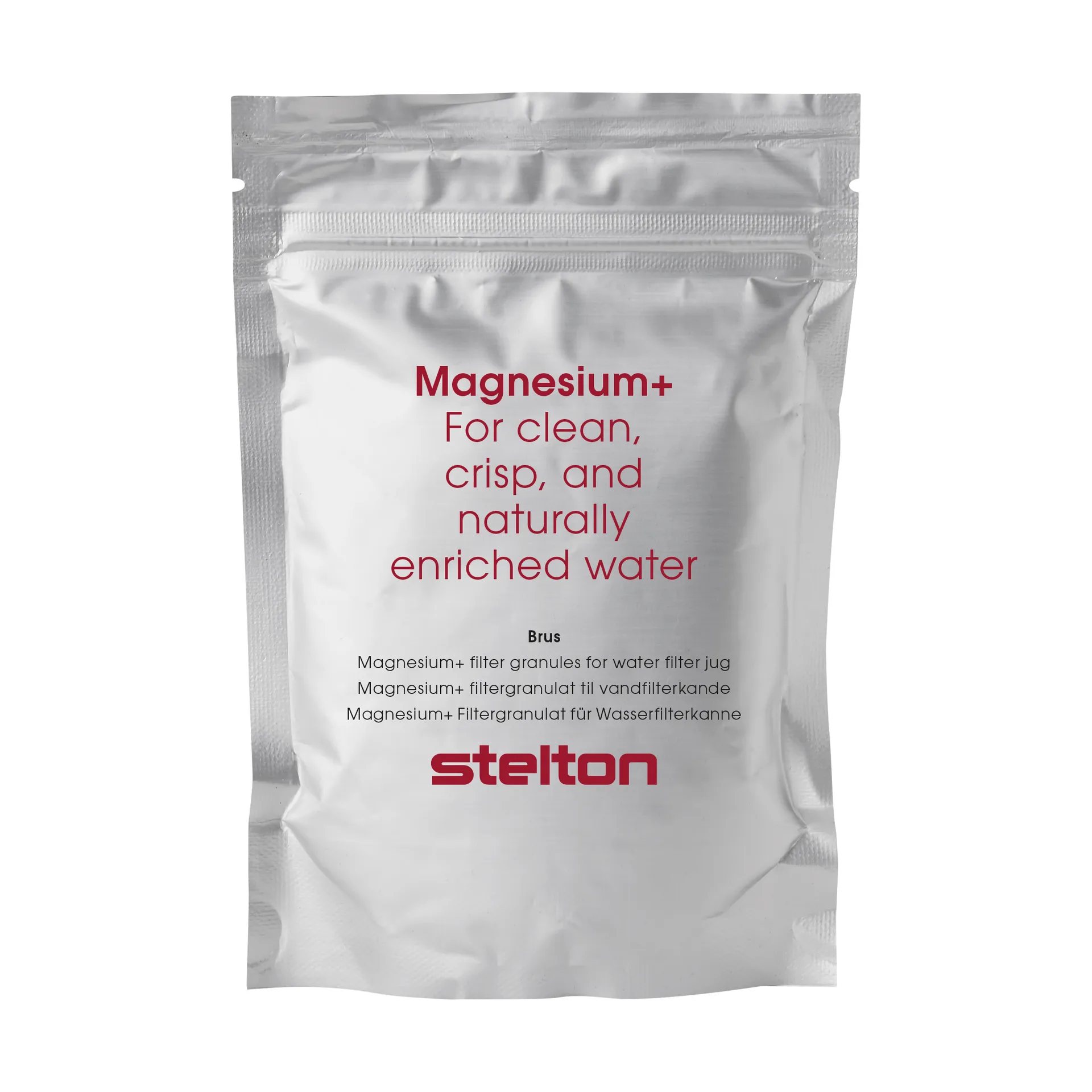 Brus Magnesium+ filtergranulat till vattenfilter, Black, white, 3-pack Stelton