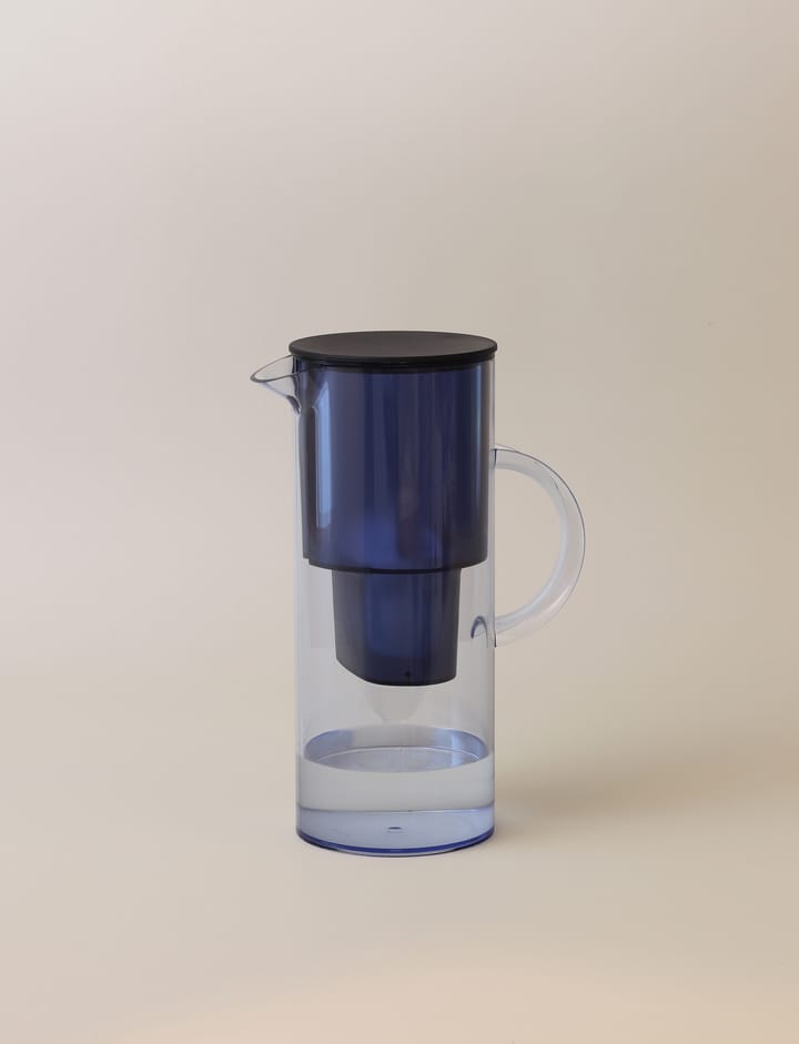 EM77 kanna med vattenfilter 2 L, Blue Stelton