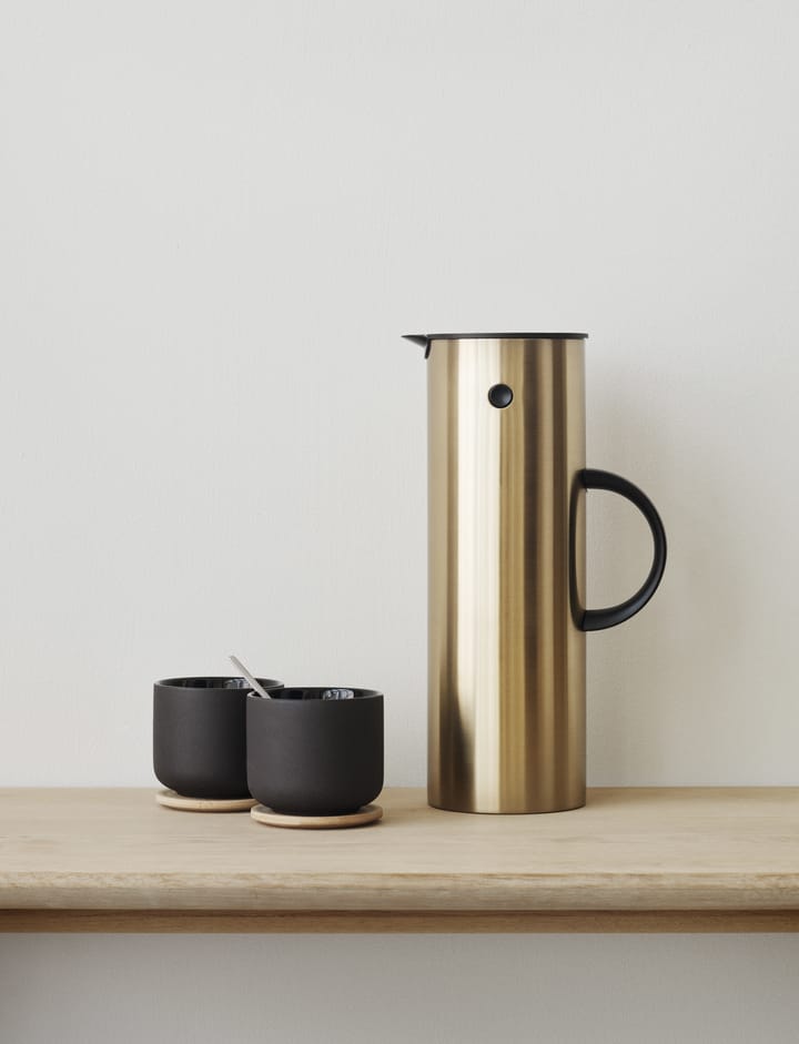 EM77 Stelton termos 1 l, Brushed brass Stelton