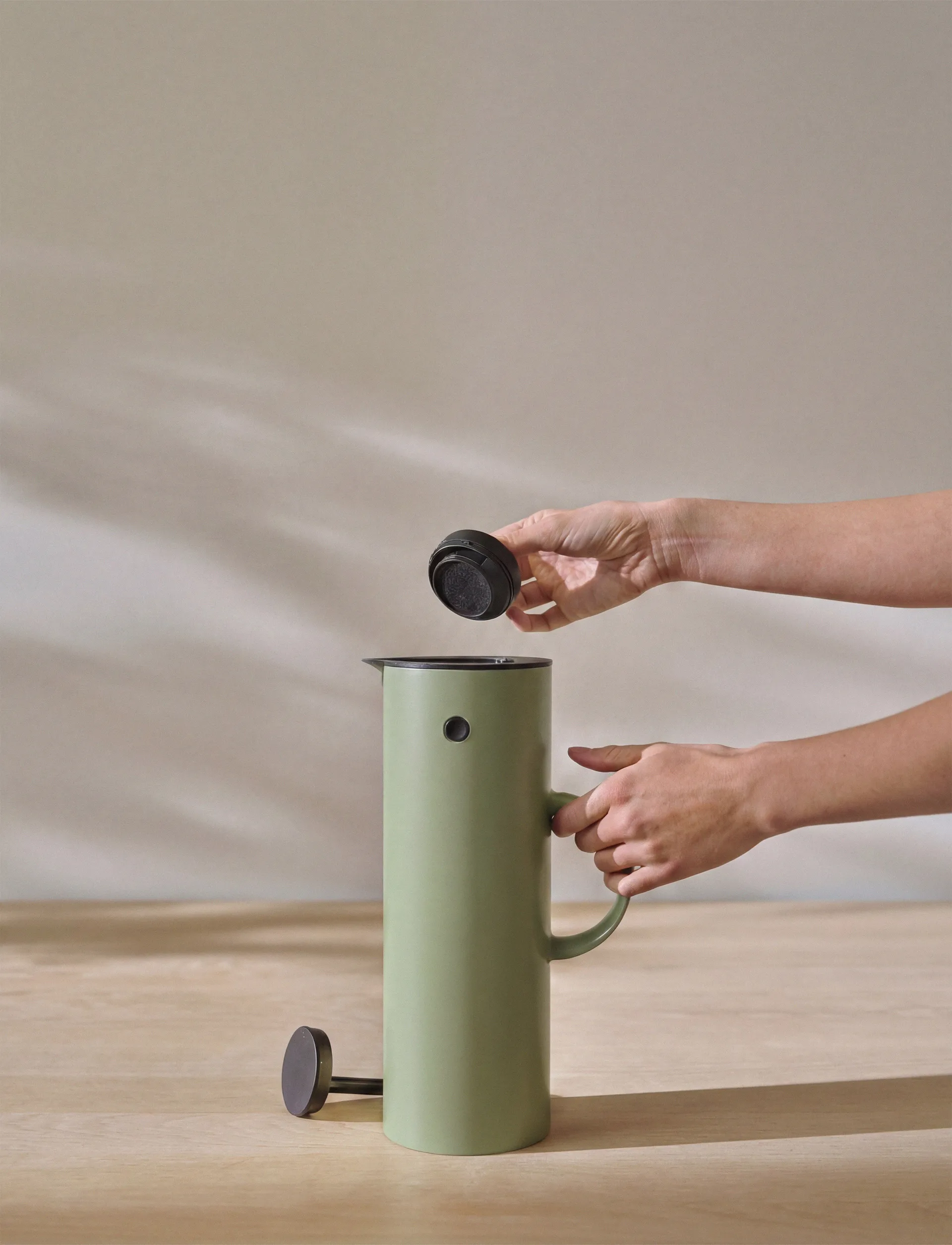 EM77 Stelton termos 1 l, Soft fern green Stelton