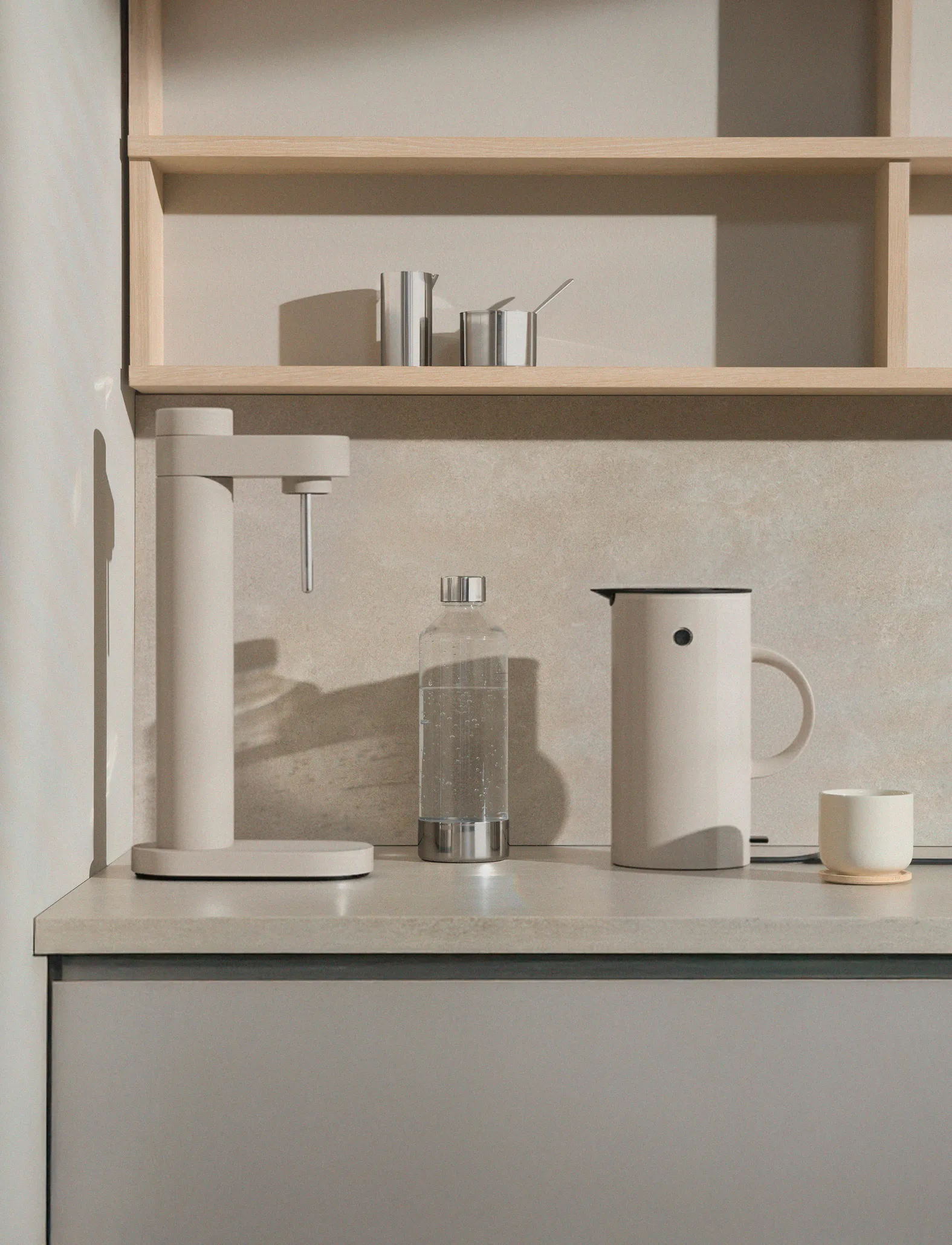 EM77 vattenkokare (EU) 1,5 L, Sand Stelton