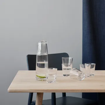 Glacier karaff med dricksglas - Klar - Stelton