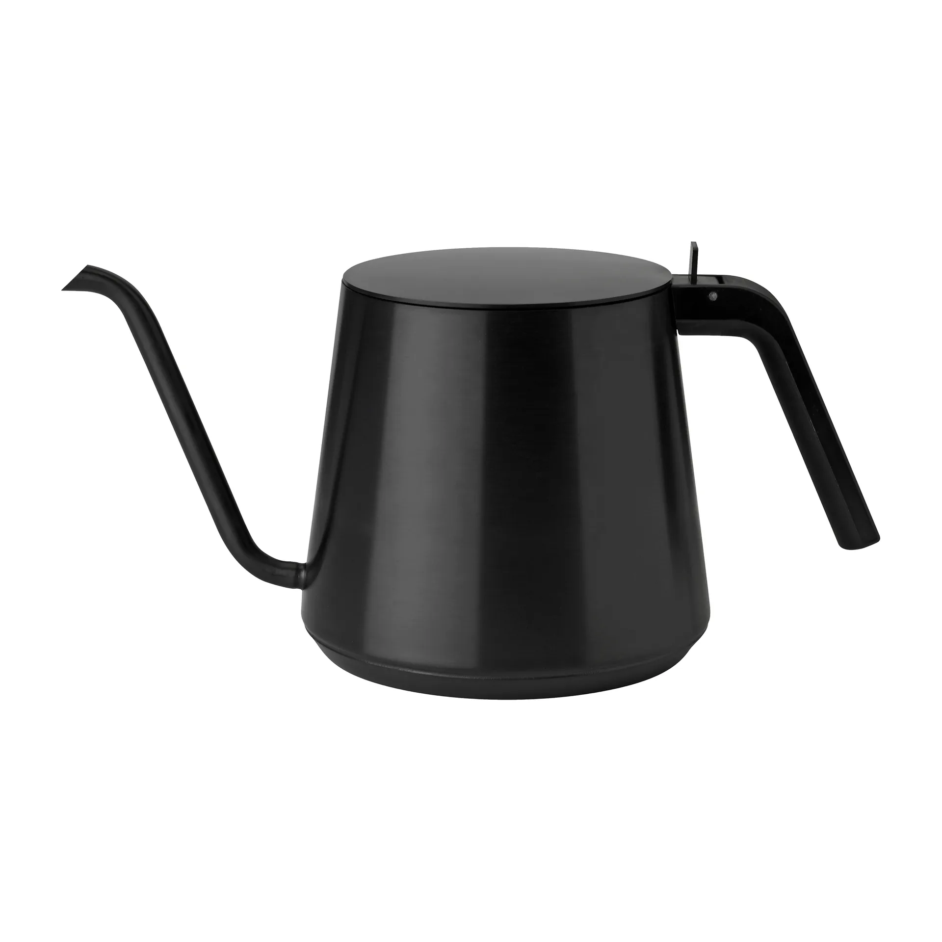 Nohr gooseneck vattenkokare 1 l, Black metallic Stelton
