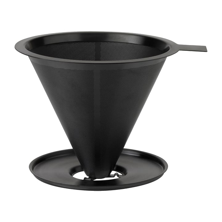 Nohr slow brew finmaskig kaffetratt, Black metallic Stelton