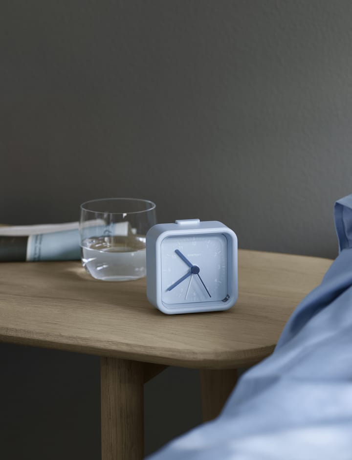 Okiru väckarklocka, Light blue Stelton