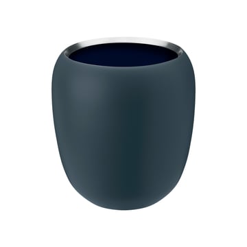 Läs mer om Stelton Ora vas 17 cm Dusty blue-midnight blue