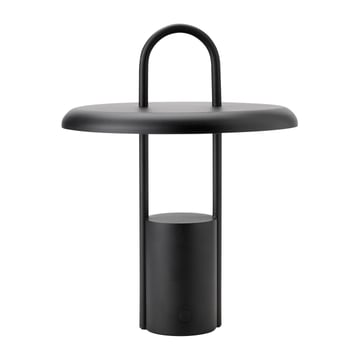 Stelton Pier LED-lampa portabel 25 cm Black