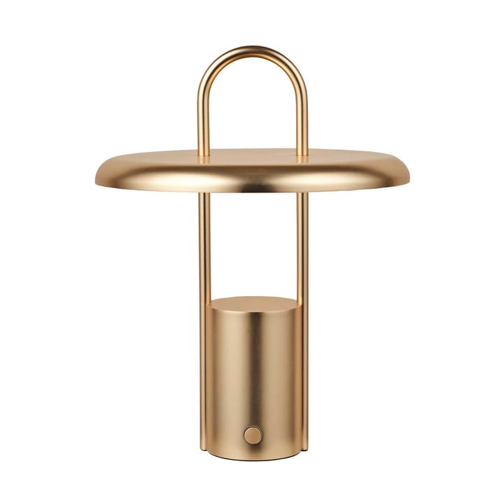 Pier LED-lampa portabel 25 cm, Brass Stelton