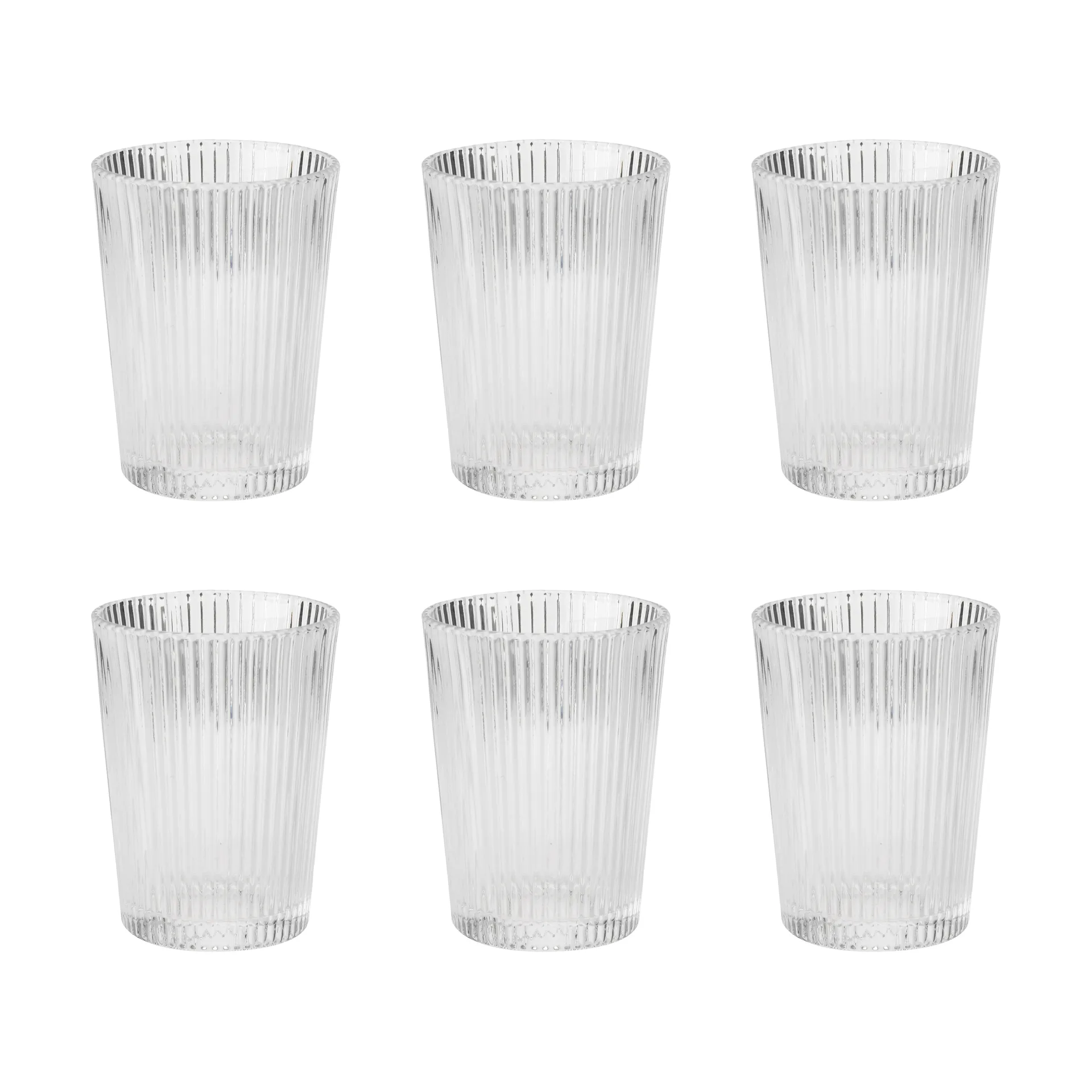 Pilastro dricksglas 15 cl 6-pack, Clear Stelton