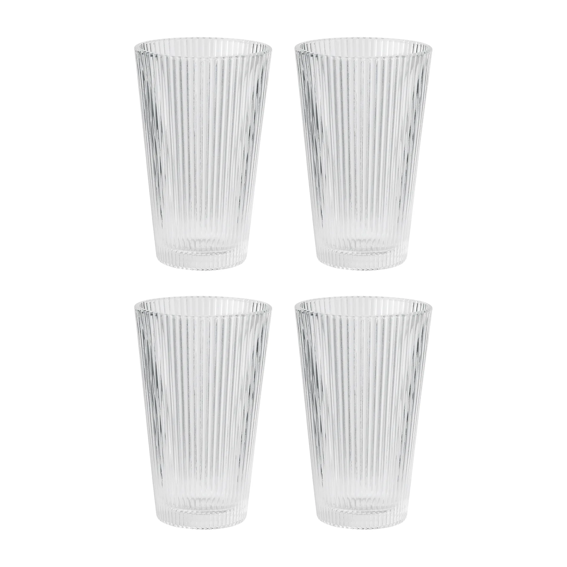 Pilastro dricksglas 35 cl 4-pack, Clear Stelton