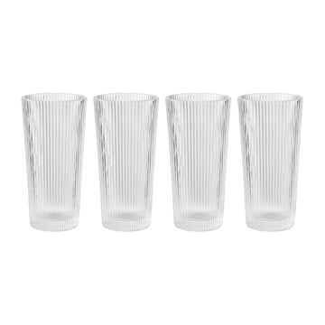 Stelton Pilastro long drink glas 30 cl 4-pack Clear