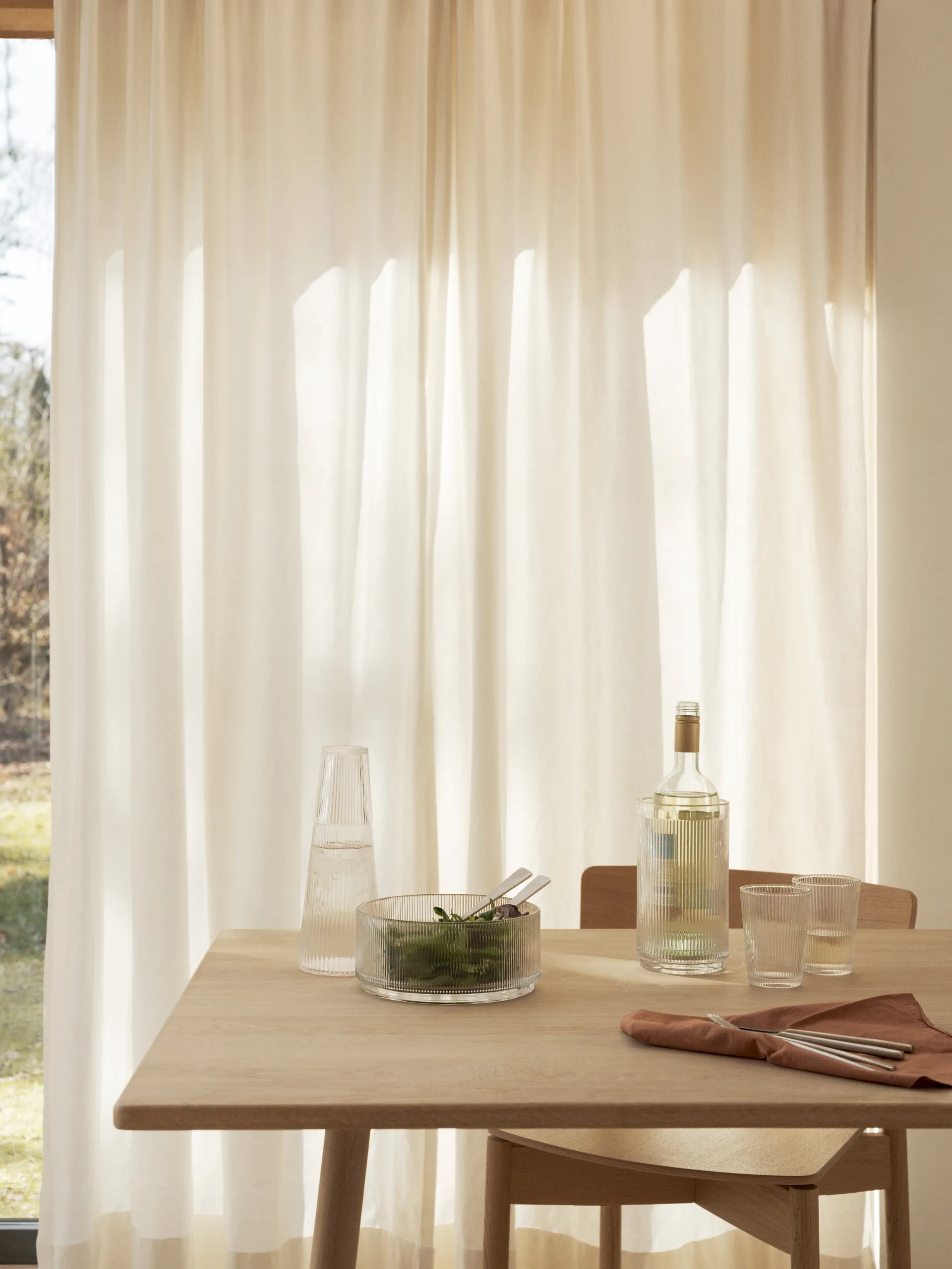 Pilastro serveringsskål Ø21 cm, Clear Stelton