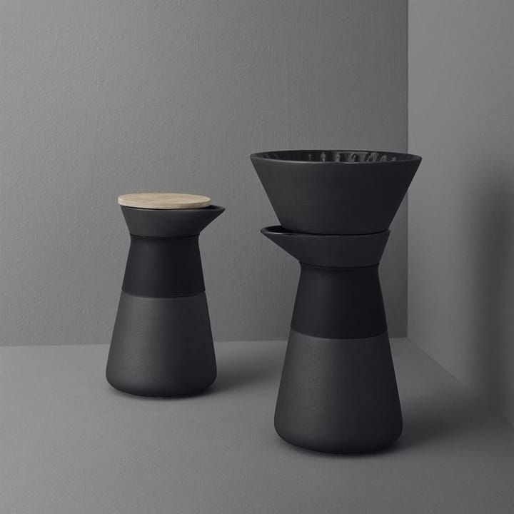 Theo filter kaffekanna, svart Stelton