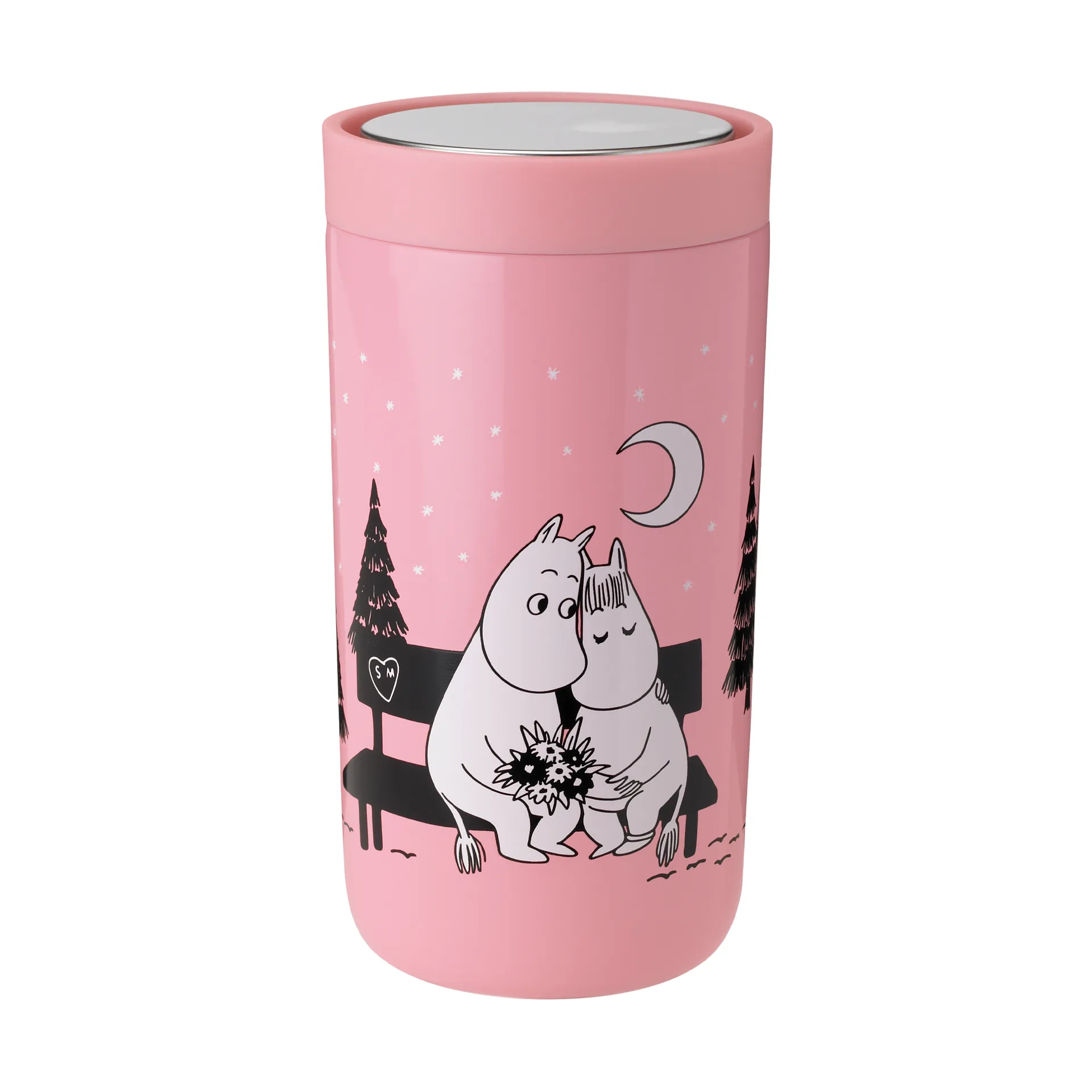To Go Click Mumin termosmugg 0,2 l, I Love You Stelton