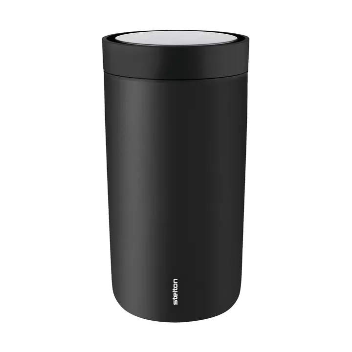 To Go Click termosmugg 0,2 l - Soft black - Stelton