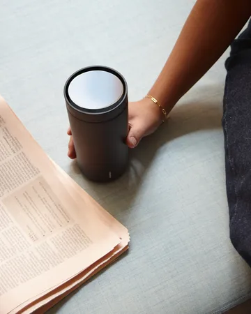 To Go Click termosmugg 0,2 l - Soft black - Stelton