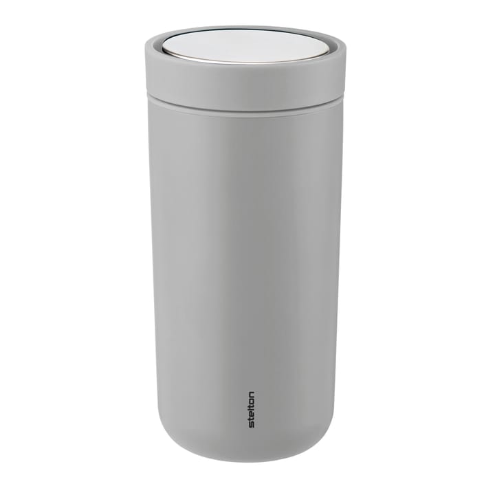 To Go Click termosmugg 0,4 l - Mat light grey - Stelton