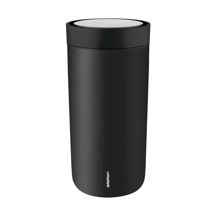 To Go Click termosmugg 0,4 l - Soft black - Stelton
