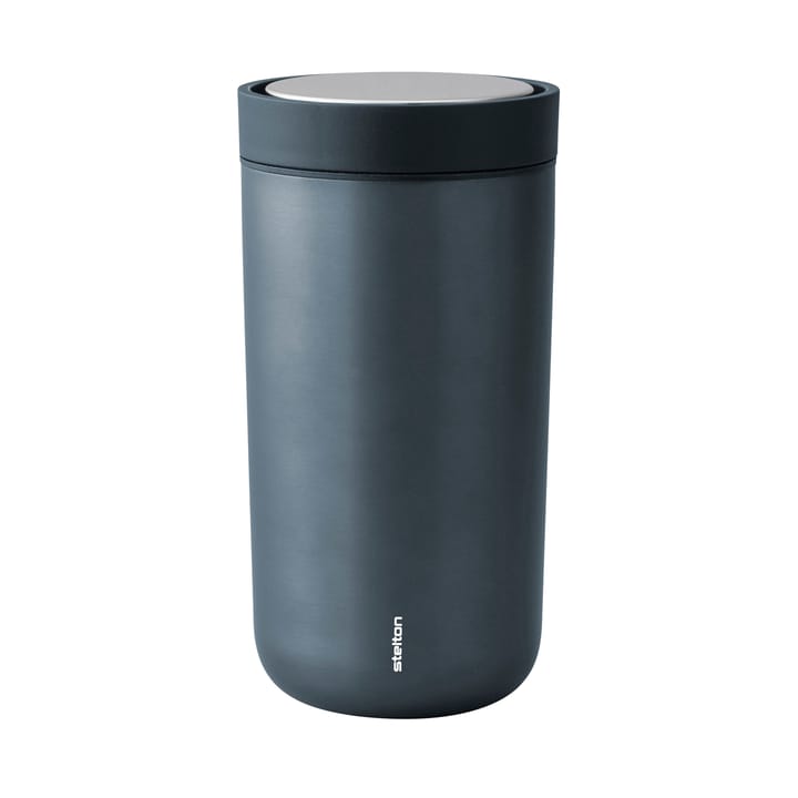 To Go Click termosmugg 20 cl, Blue metallic Stelton