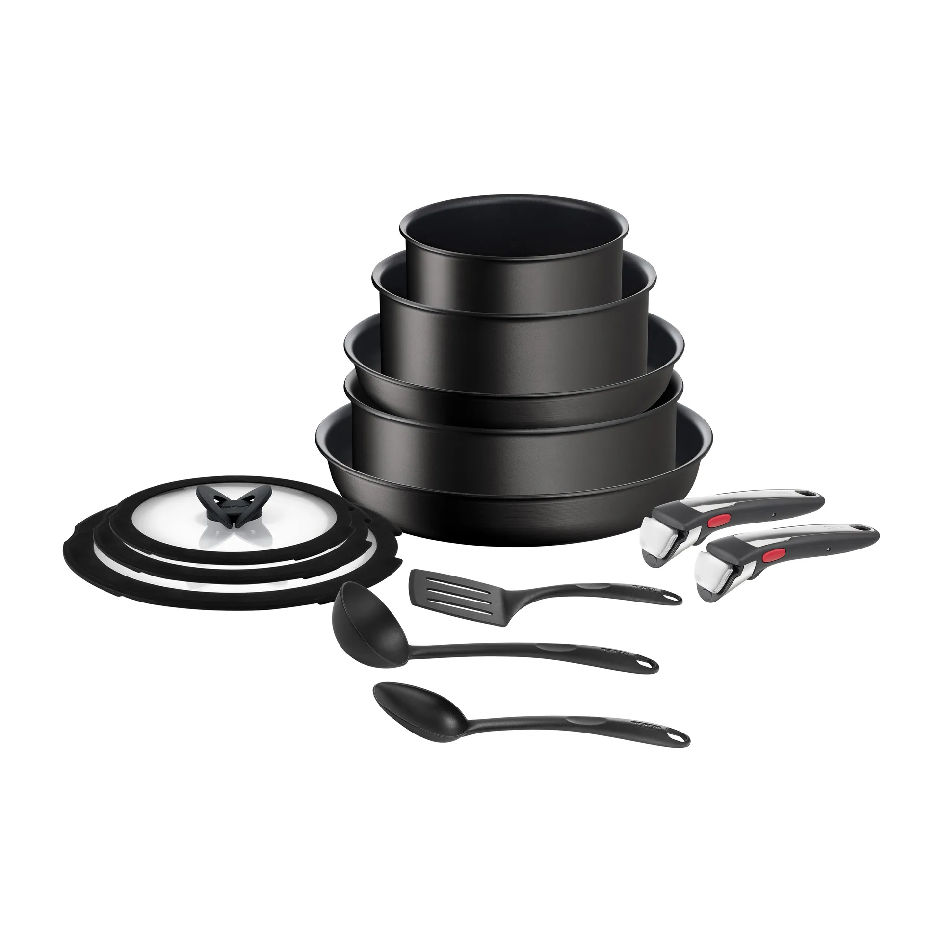 Ingenio Unlimited ON stekpanne- och kastrullset, 13 delar Tefal
