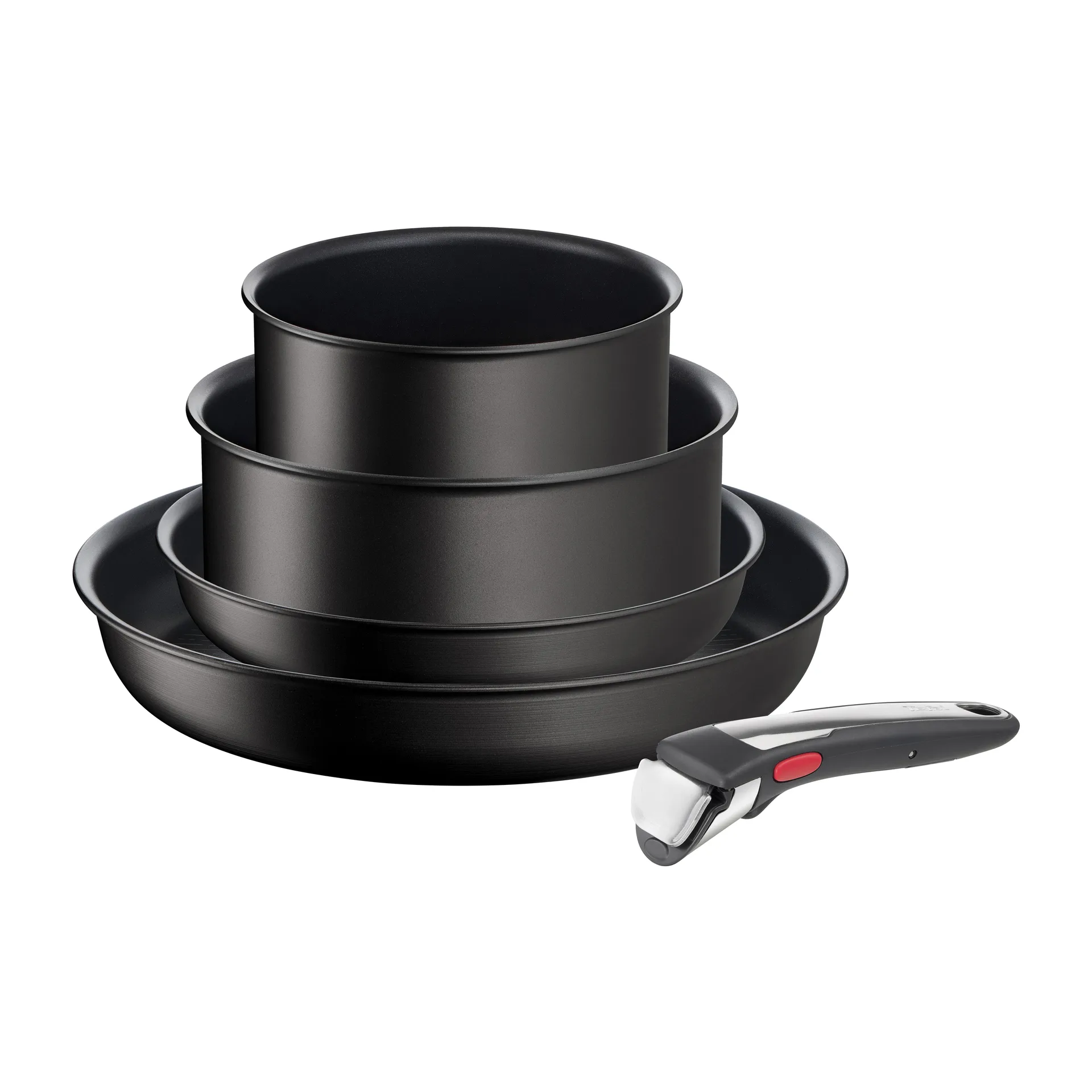 Ingenio Unlimited ON stekpanne- och kastrullset, 5 delar Tefal