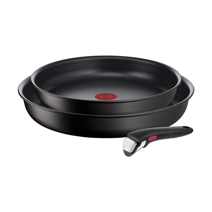 Ingenio Unlimited stekpanneset 3 delar - Svart - Tefal