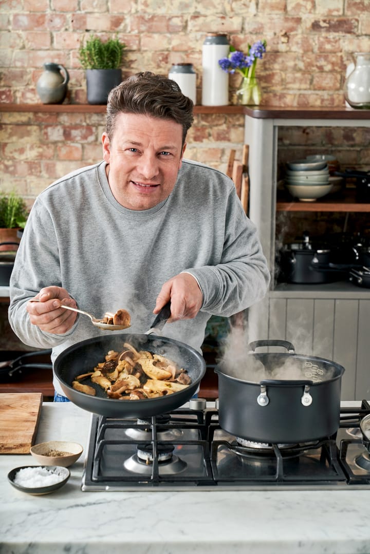 Jamie Oliver Quick & Easy sautepanna hard anodised, 26 cm Tefal