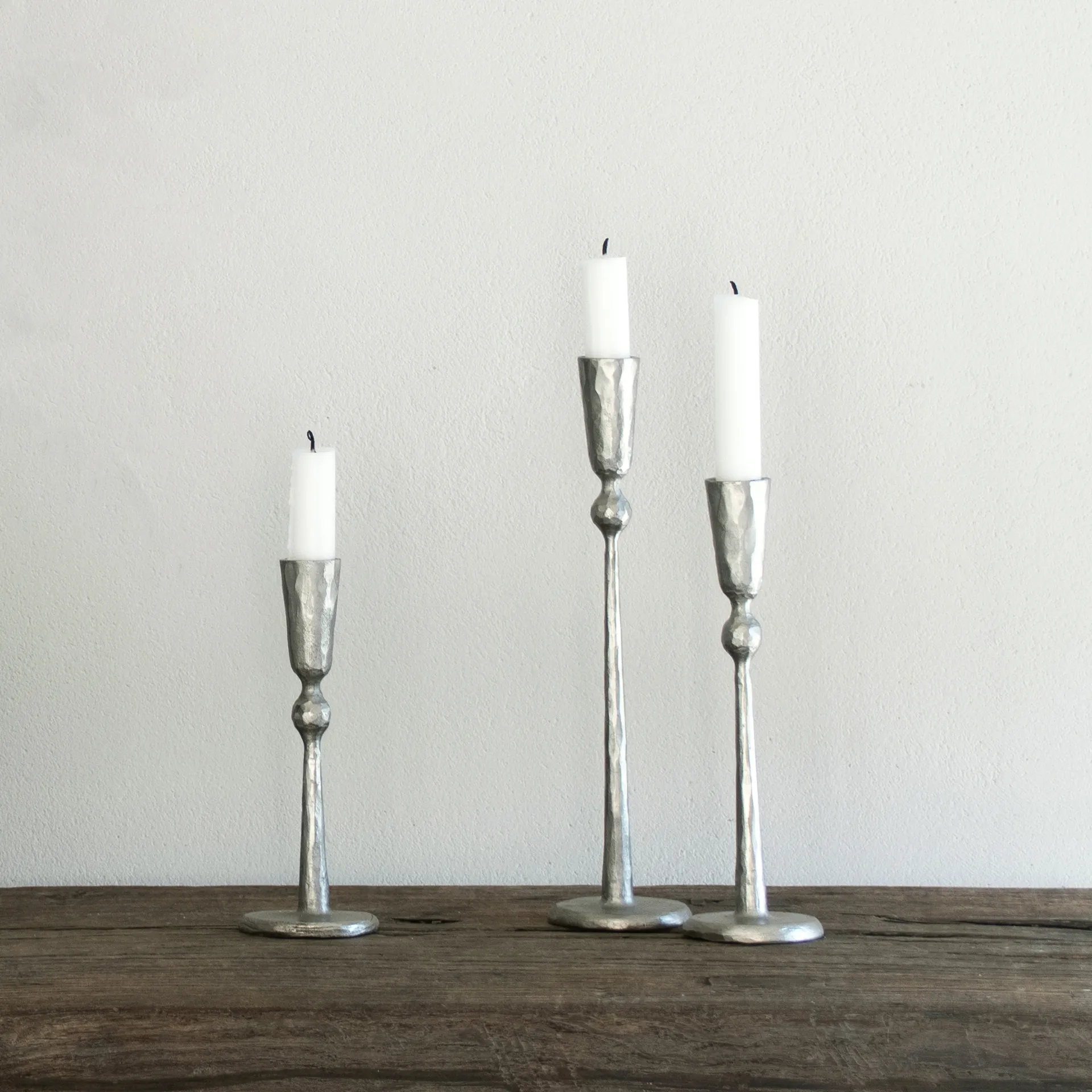 Boule ljusstake silver, Large Tell Me More